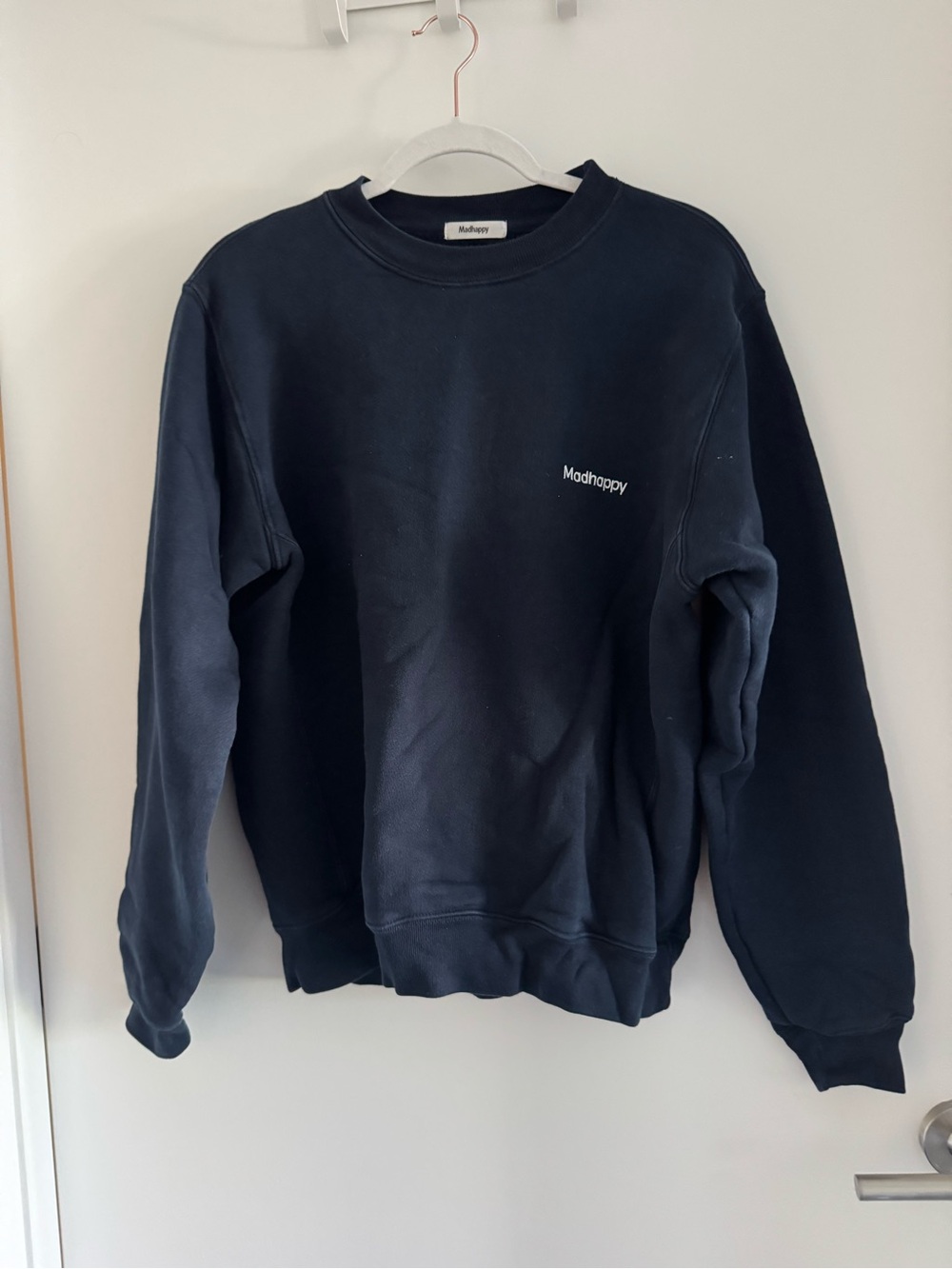 Madhappy Navy Crewneck Sweatshirt